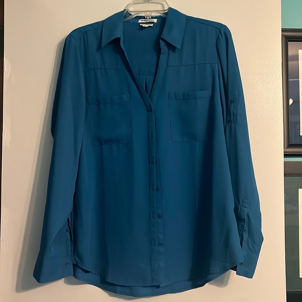 Express Portofino Shirt - Blue
